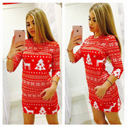Christmas Sweater Women Christmas Deer Warm