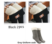 Non-slip padded lazy socks