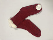 Non-slip padded lazy socks