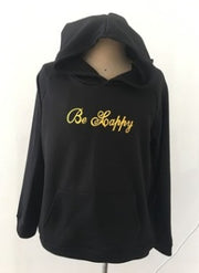 Christmas menswear smiley print hoodie jumper