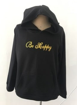 Christmas menswear smiley print hoodie jumper