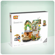 Household Fashion And Personality Wooden House Building Blocks
