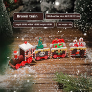 Wooden Train Decoration Small Gift Toy