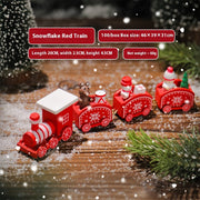 Wooden Train Decoration Small Gift Toy