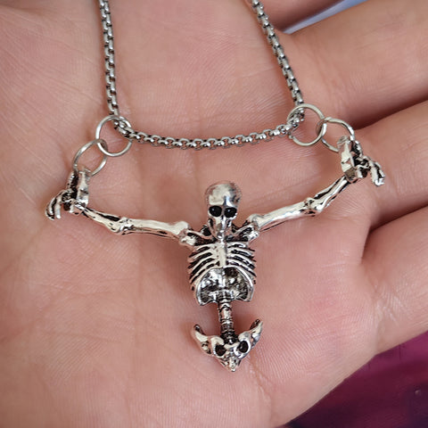 Halloween Skull Necklace Fashion