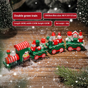Wooden Train Decoration Small Gift Toy