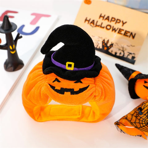 Halloween Pumpkin Vest For Dogs Cats Festive Pet