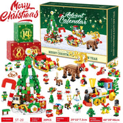 Christmas Building Block Toy Halloween Gift Box