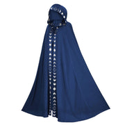 Hooded Cloak Medieval Renaissance 5 Color Printed Cloak