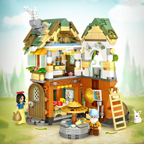Household Fashion And Personality Wooden House Building Blocks