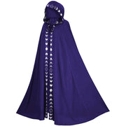 Hooded Cloak Medieval Renaissance 5 Color Printed Cloak