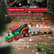 Wooden Train Decoration Small Gift Toy
